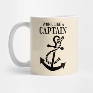 Work hard like a Captain Mug